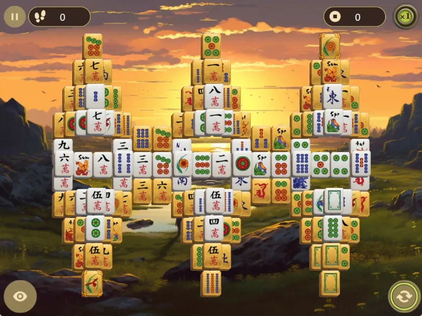 Скриншот 5 к игре Nature Mahjong
