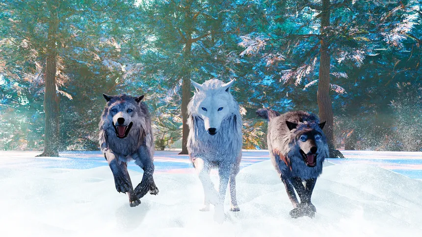 Скриншот 1 к игре Wolf Simulator RPG