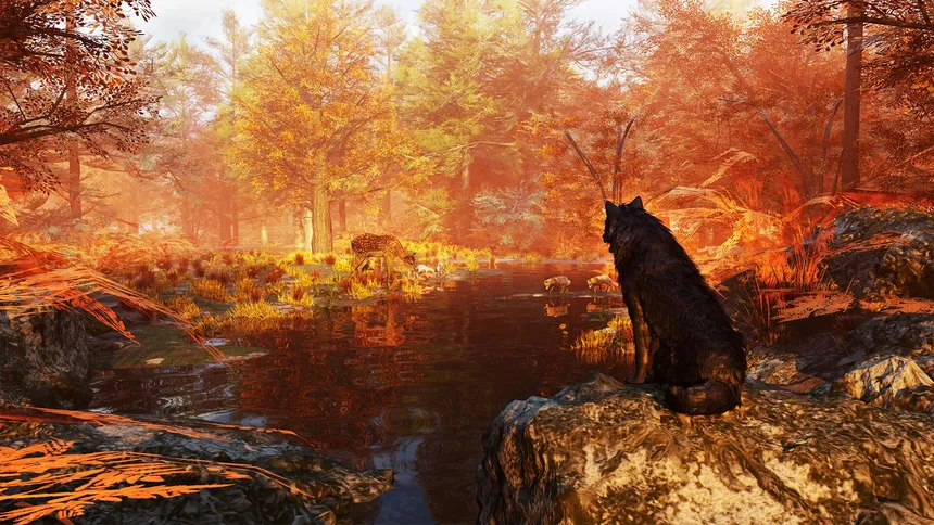 Скриншот 5 к игре Wolf Simulator RPG