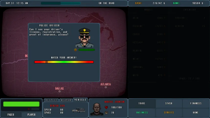 Скриншот 6 к игре PUSHER - Drug Tycoon