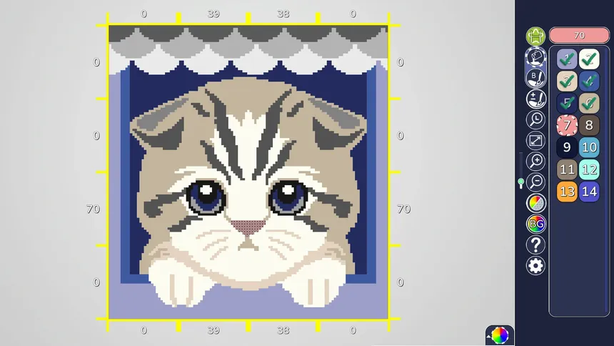 Скриншот 2 к игре Paint by Pixel 3