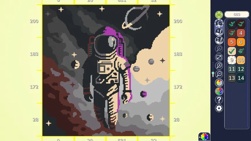 Скриншот 4 к игре Paint by Pixel 3