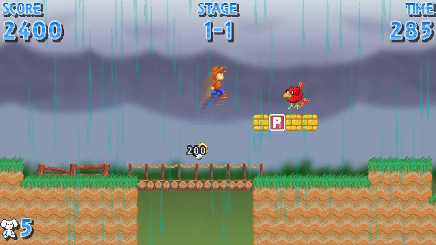 Скриншот 1 к игре Mandew vs the Forever Rain+