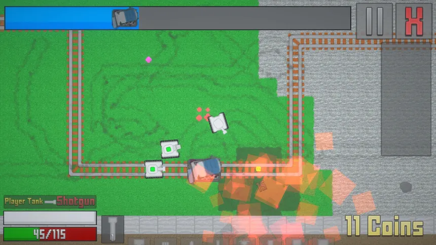 Скриншот 2 к игре Tank Strike