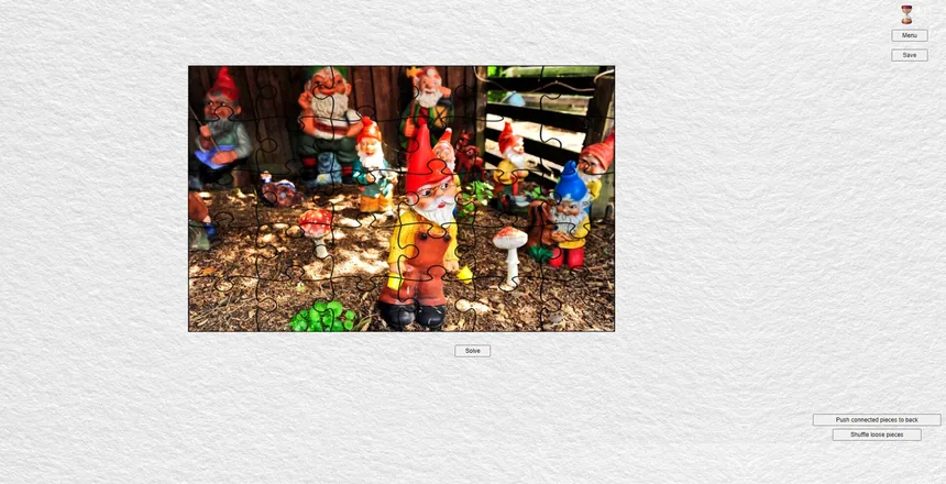 Скриншот 5 к игре Gnome Enchanted Jigsaw Puzzles