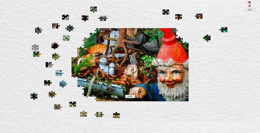 Скриншот 6 к игре Gnome Enchanted Jigsaw Puzzles