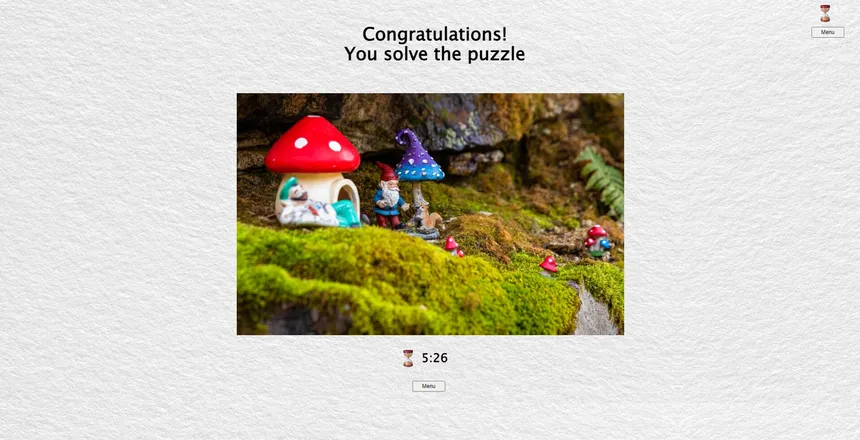 Скриншот 7 к игре Gnome Enchanted Jigsaw Puzzles