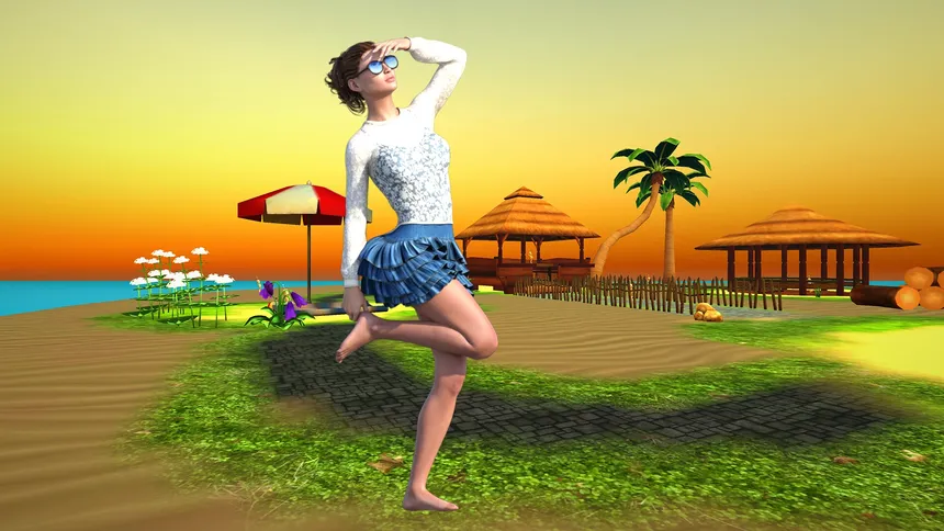 Скриншот 5 к игре Virtual ULTIMATE Beach Dancer [HD+]