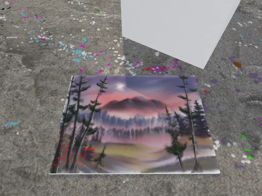 Скриншот 2 к игре V-Art- VR Painting Studio