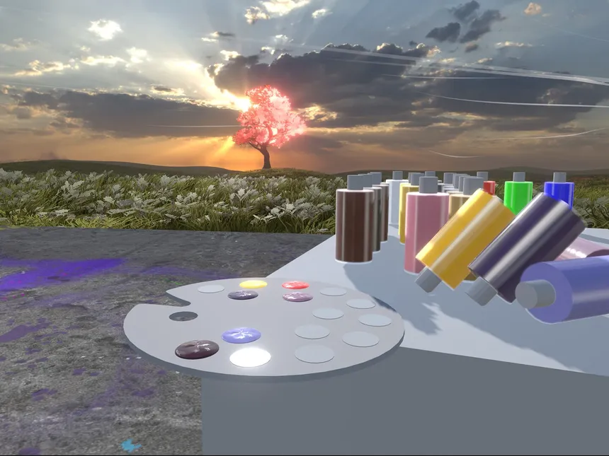 Скриншот 5 к игре V-Art- VR Painting Studio