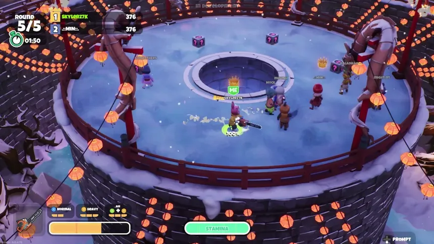 Скриншот 1 к игре Holiday Party: Mascot Brawl