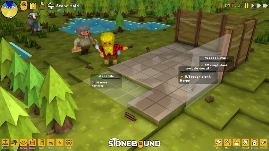 Скриншот 1 к игре Stonebound