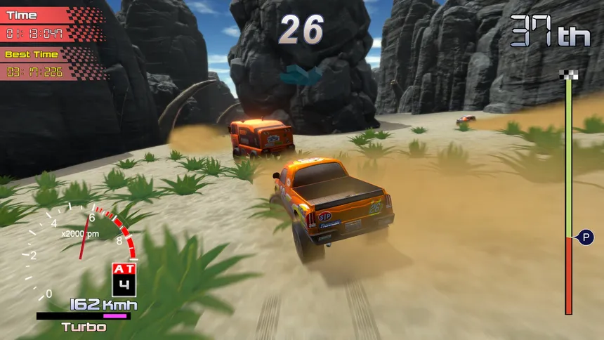 Скриншот 1 к игре WildTrax Racing