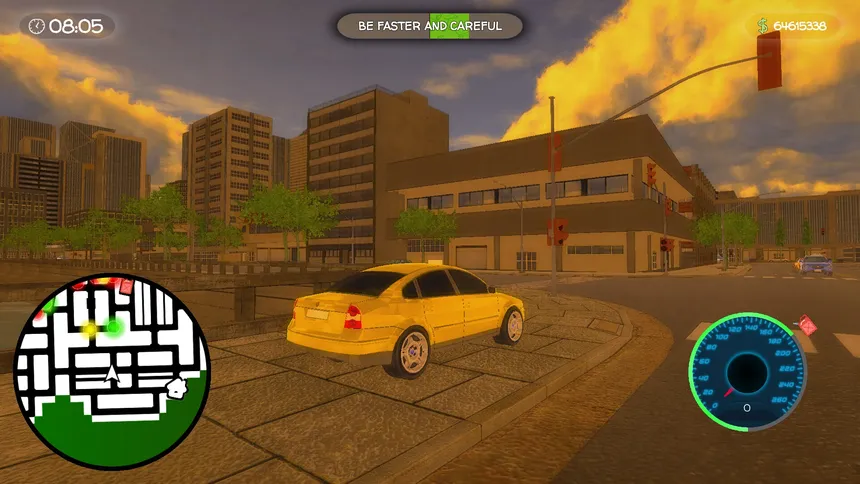 Скриншот 2 к игре Doodle Taxi