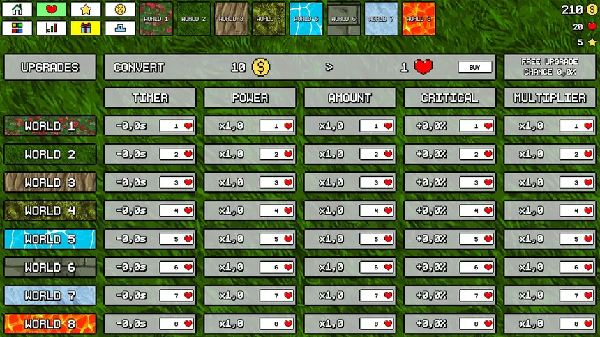 Скриншот 3 к игре Idle Worlds