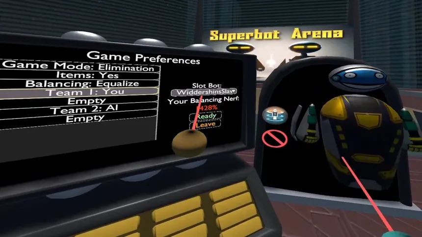 Скриншот 4 к игре Superbot Arena