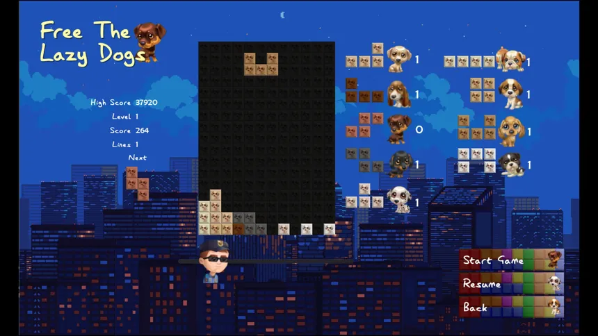 Скриншот 2 к игре Free The Lazy Dogs