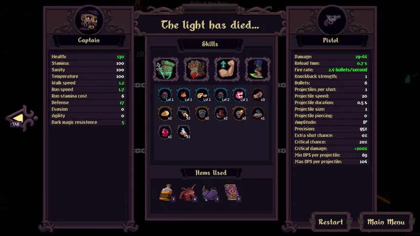 Скриншот 6 к игре When the Light Dies
