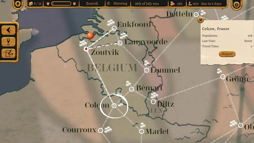 Скриншот 3 к игре The Great Sassanelli – An Interactive Novel