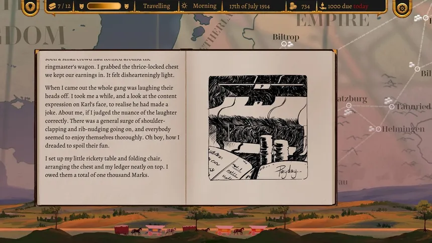 Скриншот 6 к игре The Great Sassanelli – An Interactive Novel