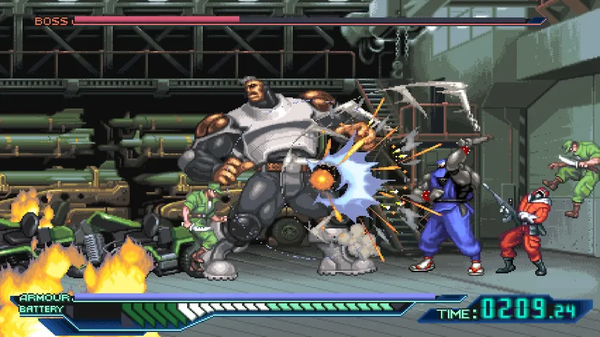 Скриншот 2 к игре The Ninja Saviors: Return of the Warriors