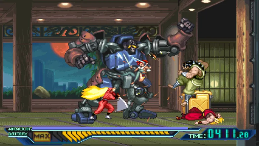 Скриншот 3 к игре The Ninja Saviors: Return of the Warriors