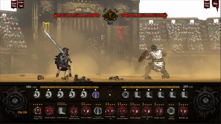 Скриншот 1 к игре Rune Coliseum: Chained Warrior