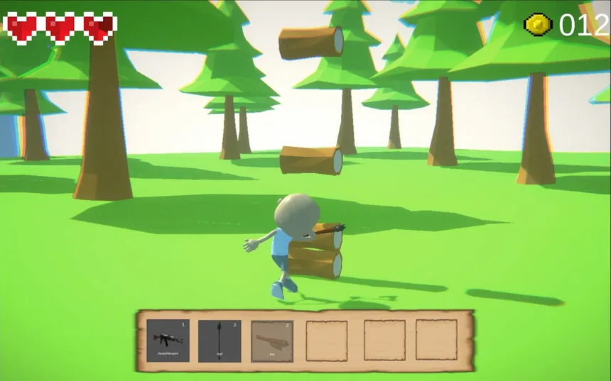 Скриншот 3 к игре WACKY WONDERLAND WOLLOP: A 3D PLATFORMER FOR THE AGES GAME OF THE YEAR GREATEST GAME OF ALL TIME : THE GAME