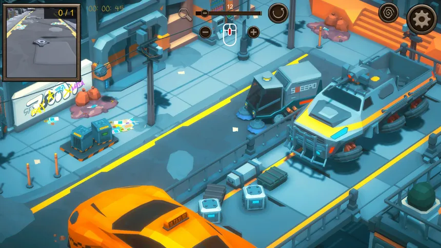 Скриншот 5 к игре Hidden SciFi City Top-Down 3D