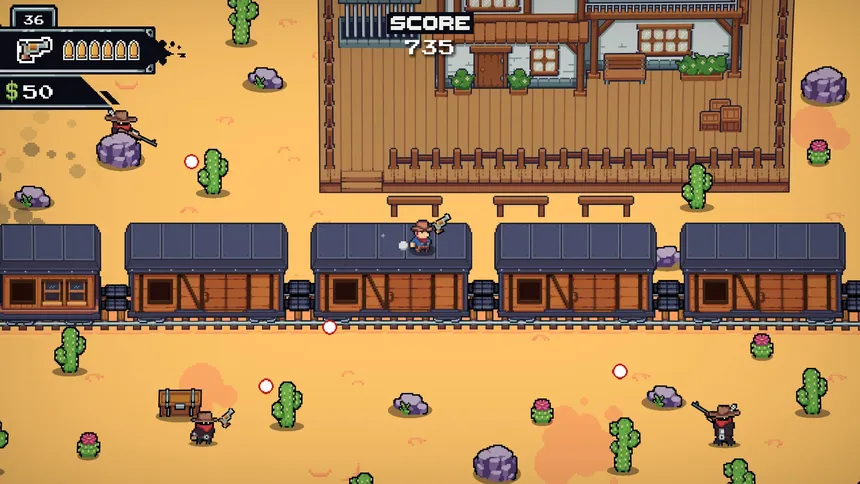 Скриншот 1 к игре Gunslinger Express