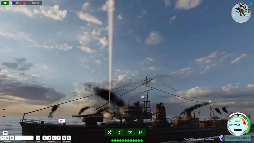 Скриншот 1 к игре Iron Naval Battle