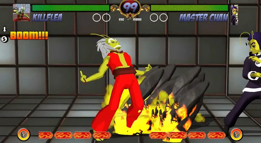 Скриншот 3 к игре The Adventures of Bruce Flea