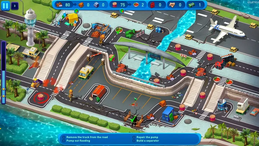 Скриншот 1 к игре Emergency Crew 3 Perfect Getaway Collector's Edition