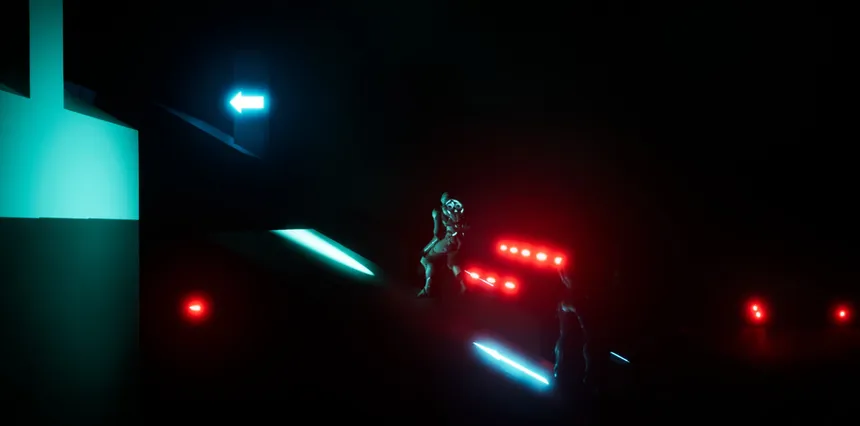 Скриншот 1 к игре Glowstrike: Robot Obliteration