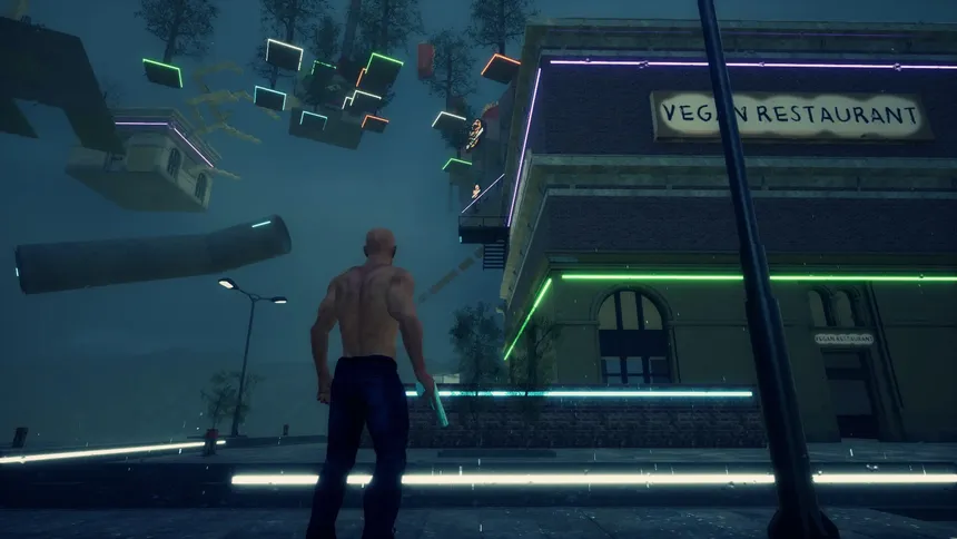 Скриншот 1 к игре Bald Man Climbs Up