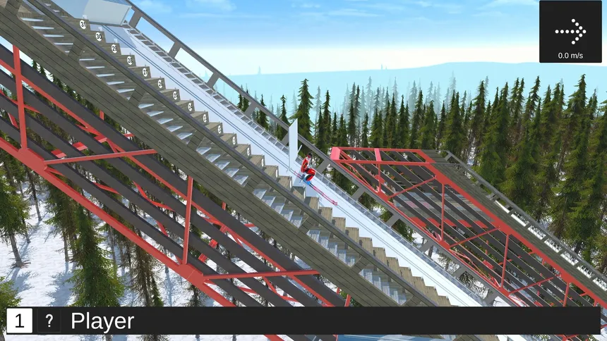 Скриншот 2 к игре Ski Jumping PVP