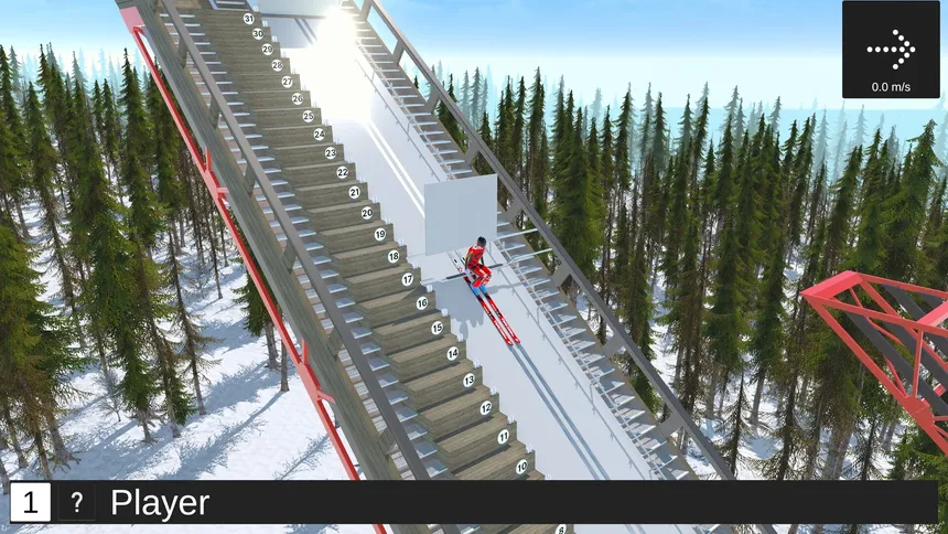 Скриншот 4 к игре Ski Jumping PVP