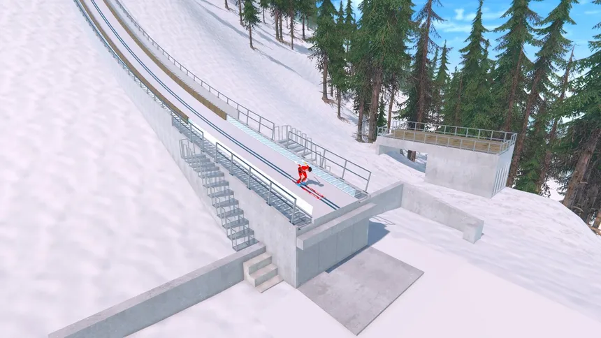 Скриншот 5 к игре Ski Jumping PVP