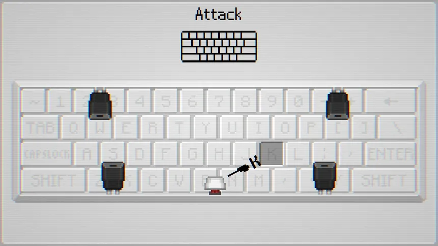 Скриншот 3 к игре KIKICAPS: Keyboard Roguelike
