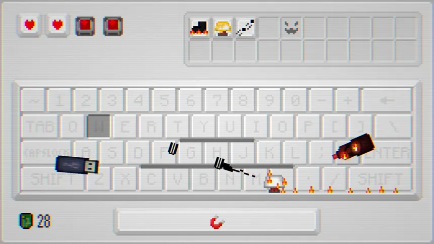 Скриншот 7 к игре KIKICAPS: Keyboard Roguelike
