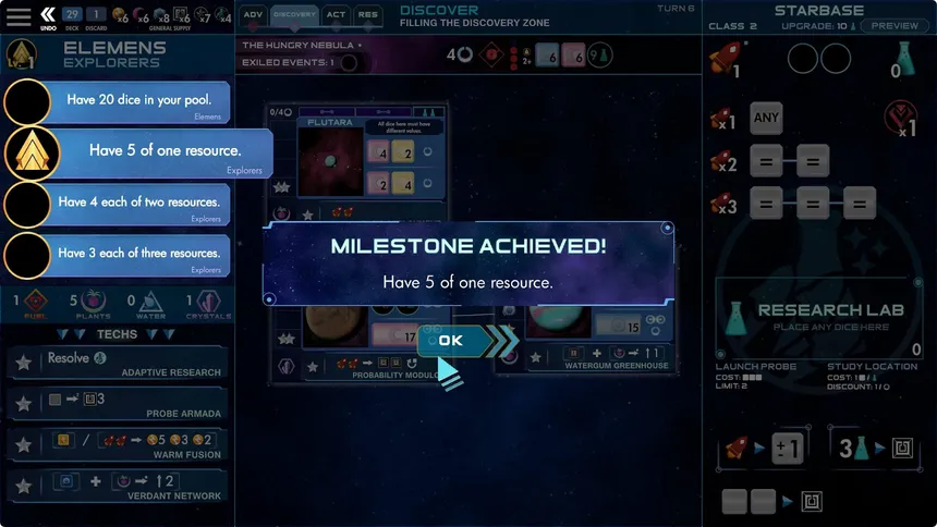 Скриншот 4 к игре One Deck Galaxy