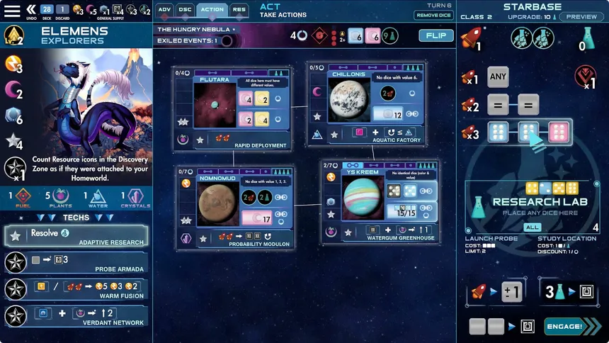 Скриншот 6 к игре One Deck Galaxy