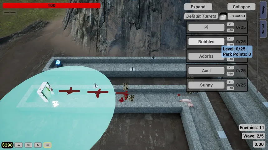 Скриншот 1 к игре Simple Tower Defense