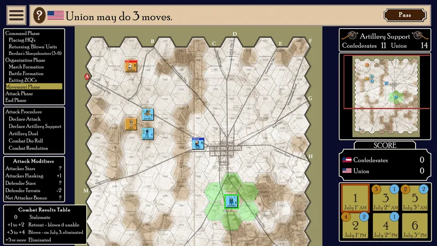 Скриншот 3 к игре RBM Studio's Gettysburg