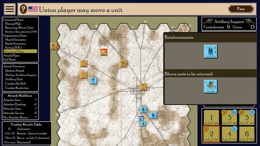Скриншот 4 к игре RBM Studio's Gettysburg