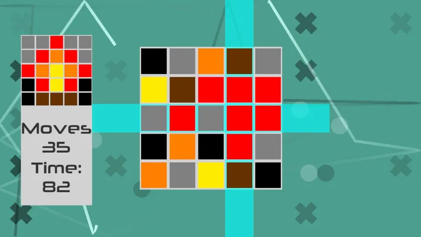 Скриншот 1 к игре blocxlide