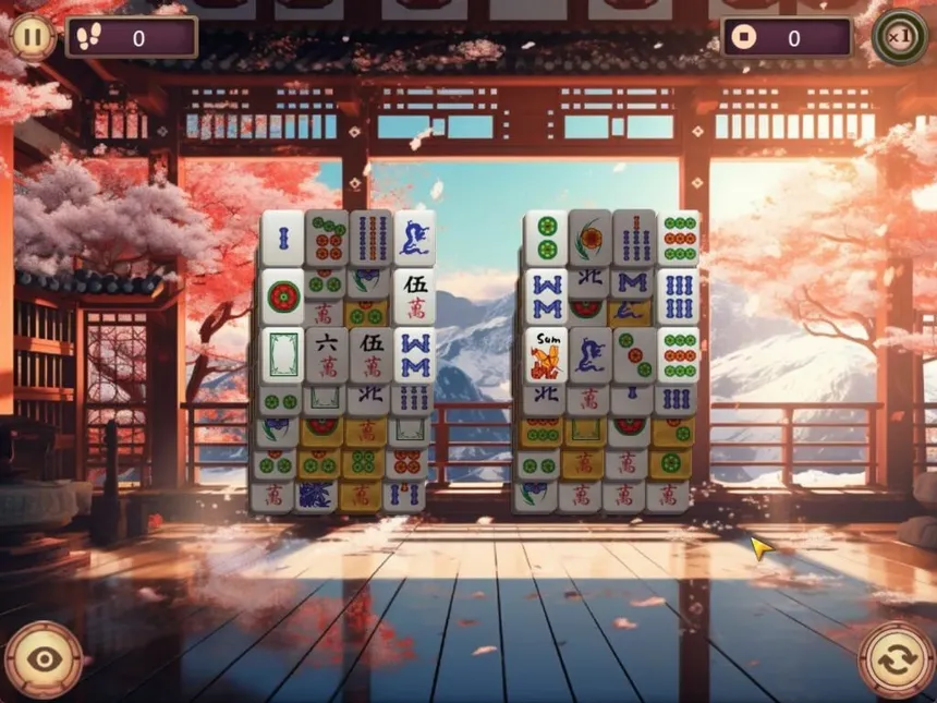 Скриншот 1 к игре Rising Sun Mahjong