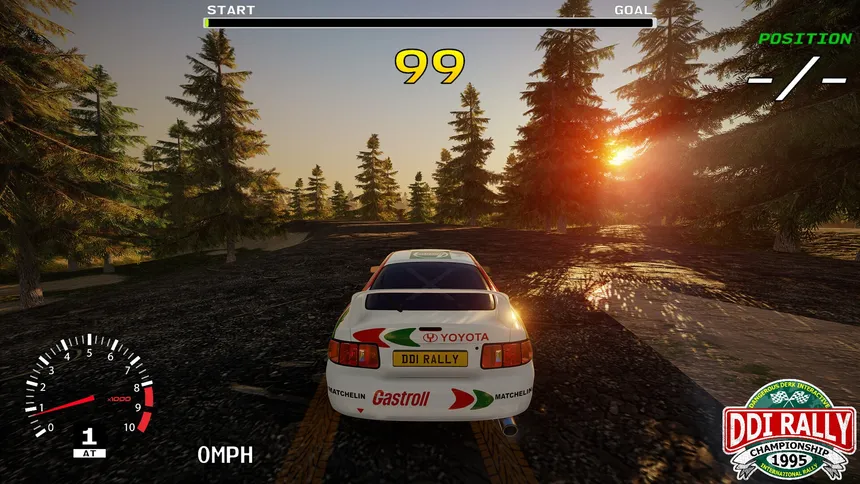 Скриншот 2 к игре DDI Rally Championship