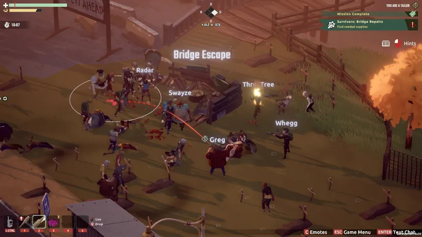 Скриншот 1 к игре The Walking Dead: Betrayal