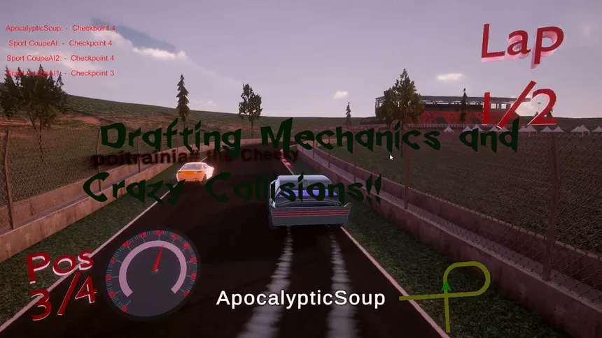 Скриншот 4 к игре ApocalypticSoup's Racing Sim Experience (A.R.S.E)